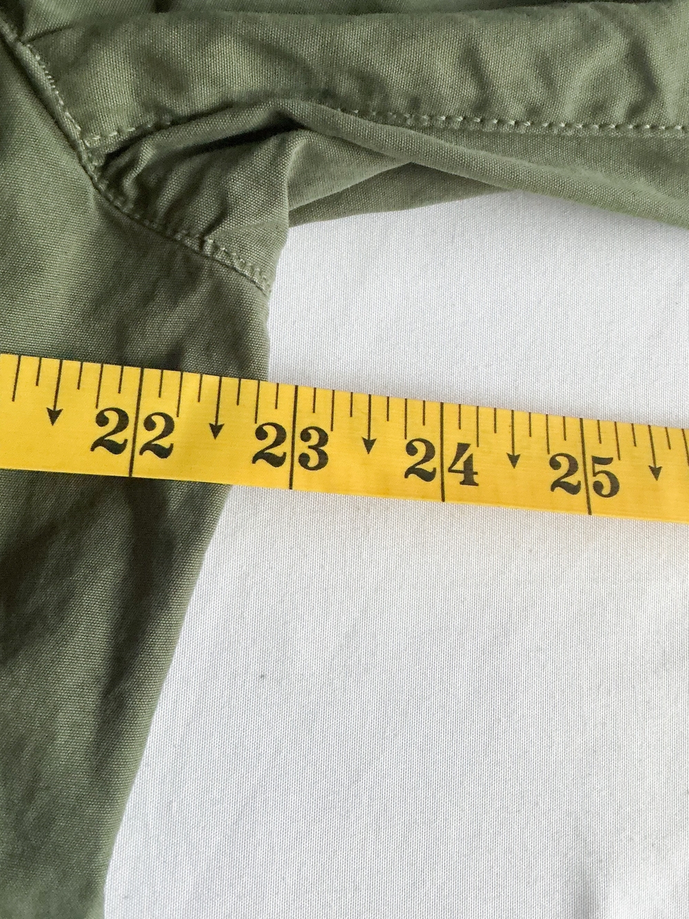 Barbour Jacket Olive Ashby Casual Cotton Field Pocket Utility Long Coat Mens Lg - Picture 15 of 16